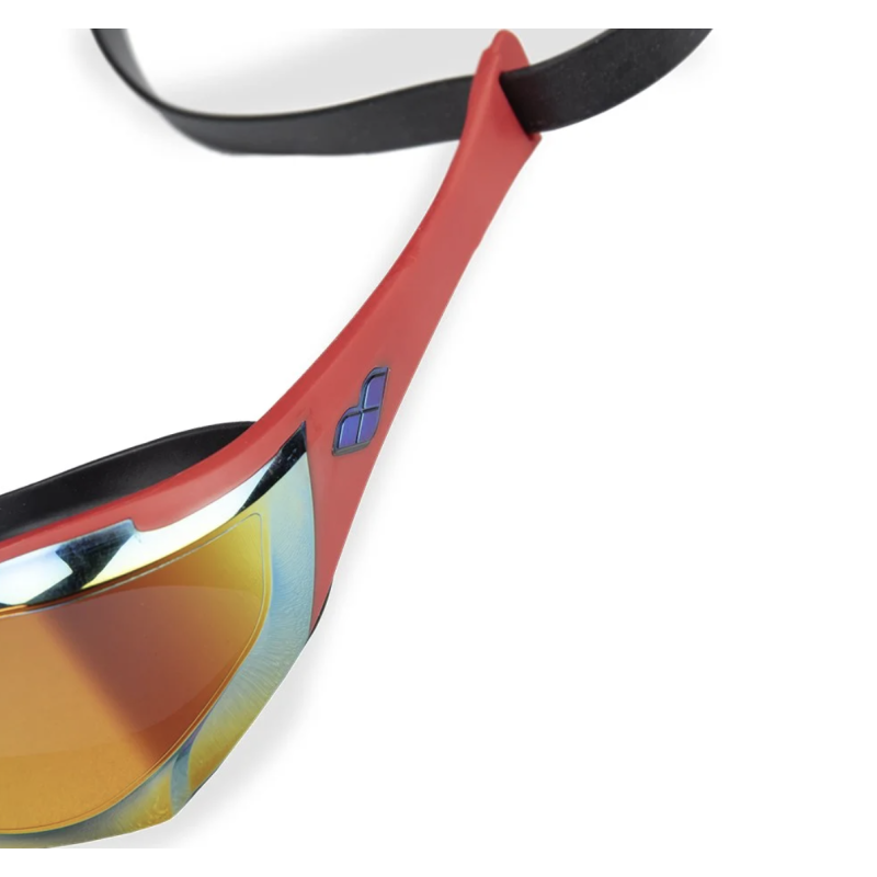Окуляри для плавання змагальні Arena COBRA EDGE SWIPE MR GOLD-RED SW4 (006870-103) червоні