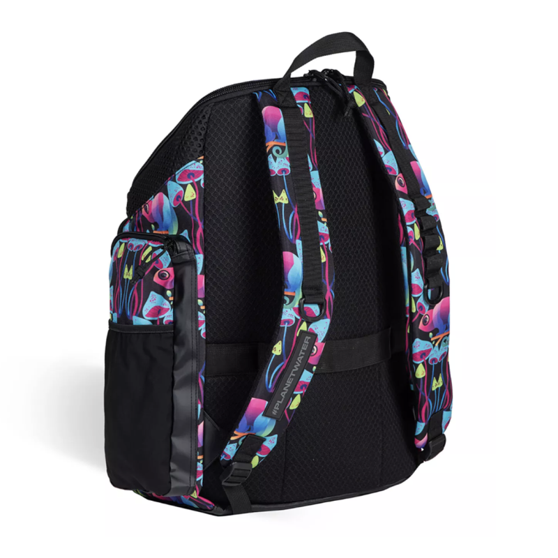 Рюкзак для плавання Arena ONE GO BACKPACK 45L AO (010232-905) Чорно бірюзовий з хаміліоном  