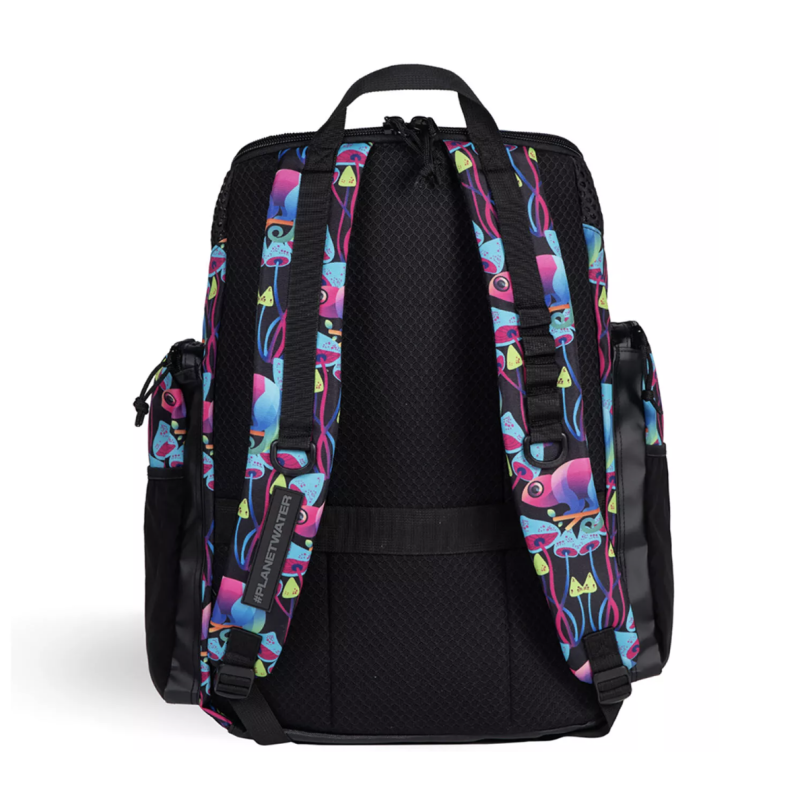 Рюкзак для плавання Arena ONE GO BACKPACK 45L AO (010232-905) Чорно бірюзовий з хаміліоном  