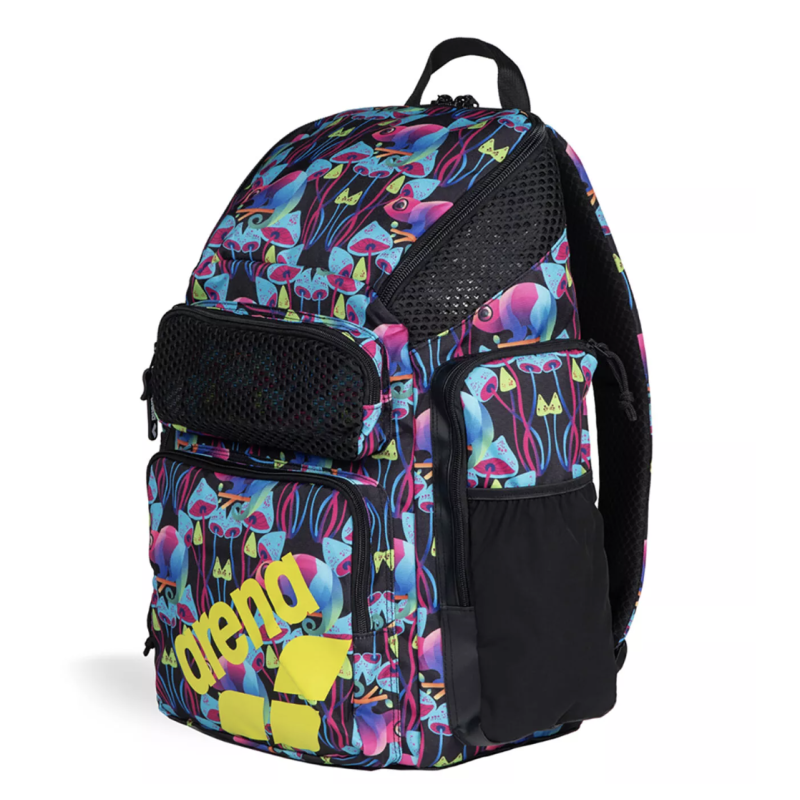 Рюкзак для плавання Arena ONE GO BACKPACK 45L AO (010232-905) Чорно бірюзовий з хаміліоном  