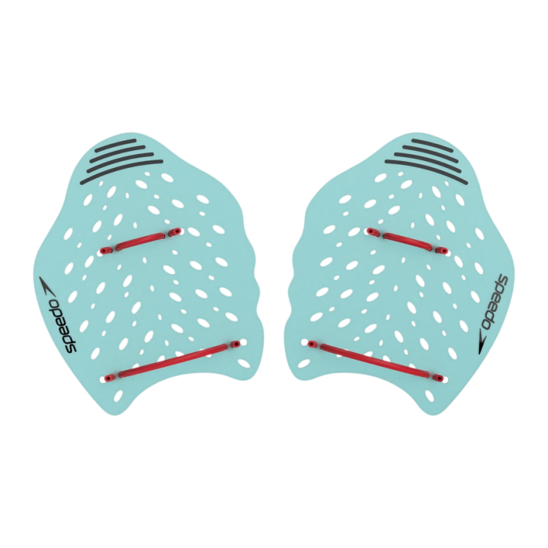 Лопатки для плавання Speedo Power Plus Paddle Turquoise (8-775301916243) блакитні, розмір S