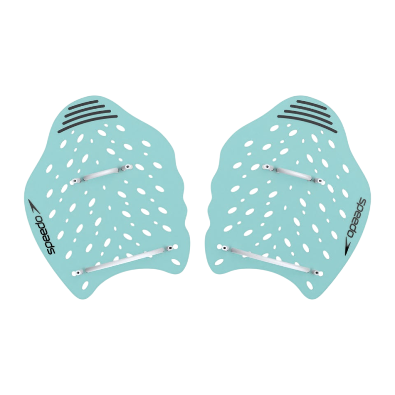 Лопатки для плавання Speedo Power Plus Paddle Turquoise (8-775301916243) блакитні, розмір XL