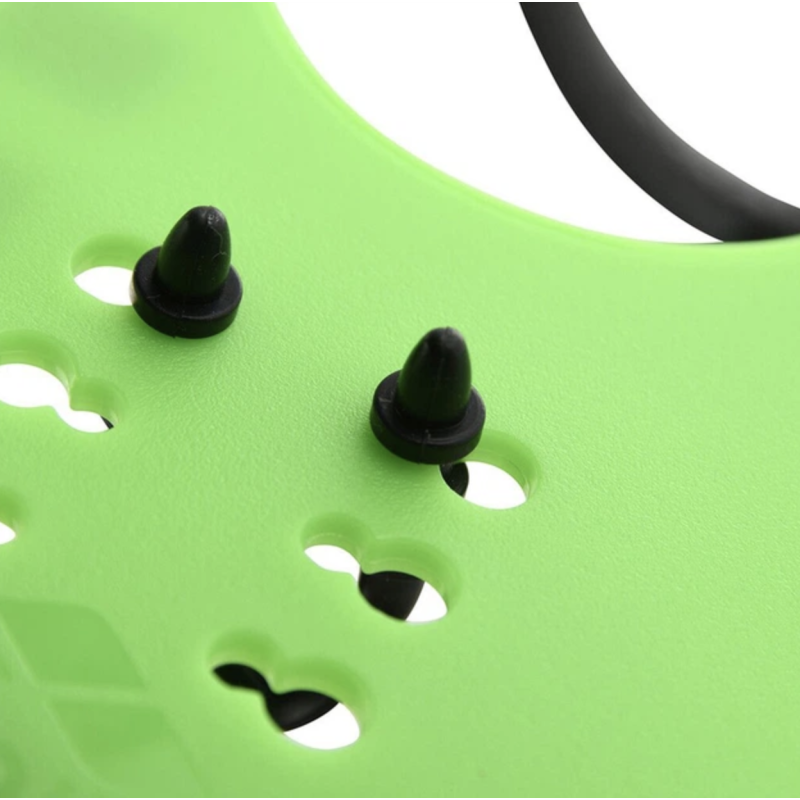 Лопатки для плавання Arena ELITE HAND PADDLE II (004409-110) салатовий, розмір L 