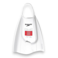 Ласти для плавання короткі із відкритою п'ятою Speedo DMC Elite FIN (8-00536200008) білі розмір 40-42 (M-L) 