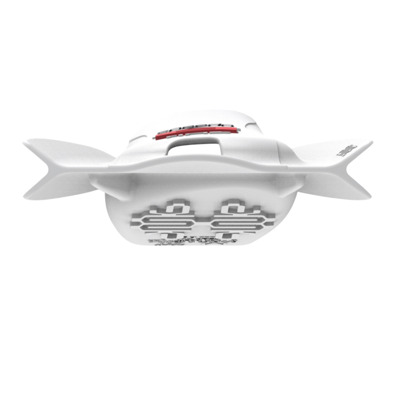 Ласти для плавання короткі із відкритою п'ятою Speedo DMC Elite FIN (8-00536200008) білі розмір 40-42 (M-L) 