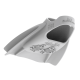Ласти для плавання короткі із відкритою п'ятою Speedo DMC Elite FIN (8-00536200008) білі розмір 40-42 (M-L) 