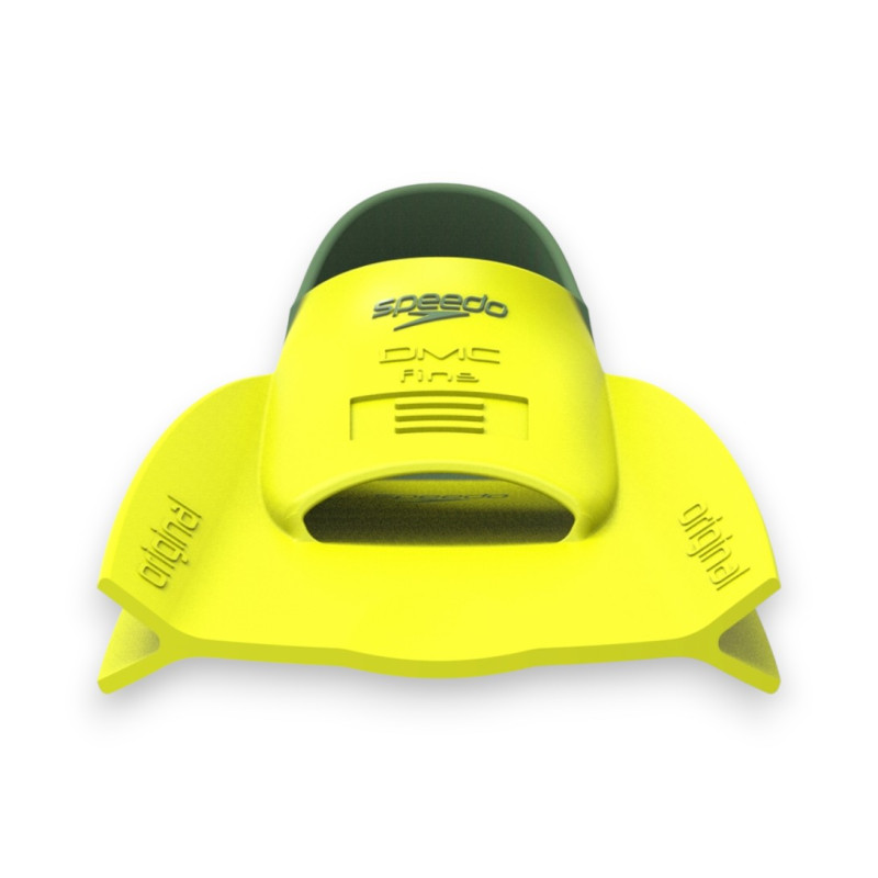 Ласти для плавання короткі із закритою п'ятою SPEEDO DMC ORIGINAL FIN (8-00536017218) жовті розмір 42 (M)