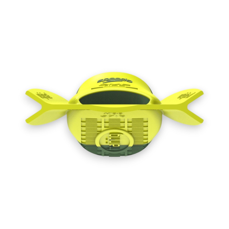 Ласти для плавання короткі із закритою п'ятою SPEEDO DMC ORIGINAL FIN (8-00536017218) жовті розмір 36-37 (XS)