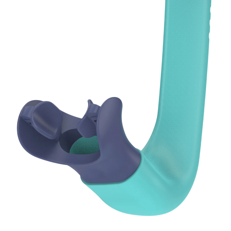 Дихальна трубка для плавання фронтальна Speedo Bullet Head Snorkel (8-753047716243) блакитна