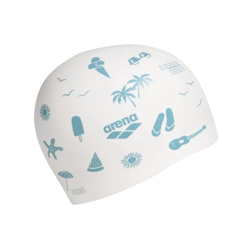 Шапочка для плавання двухстороння Arena REVERSIBLE CAP (003786-230) синя біла