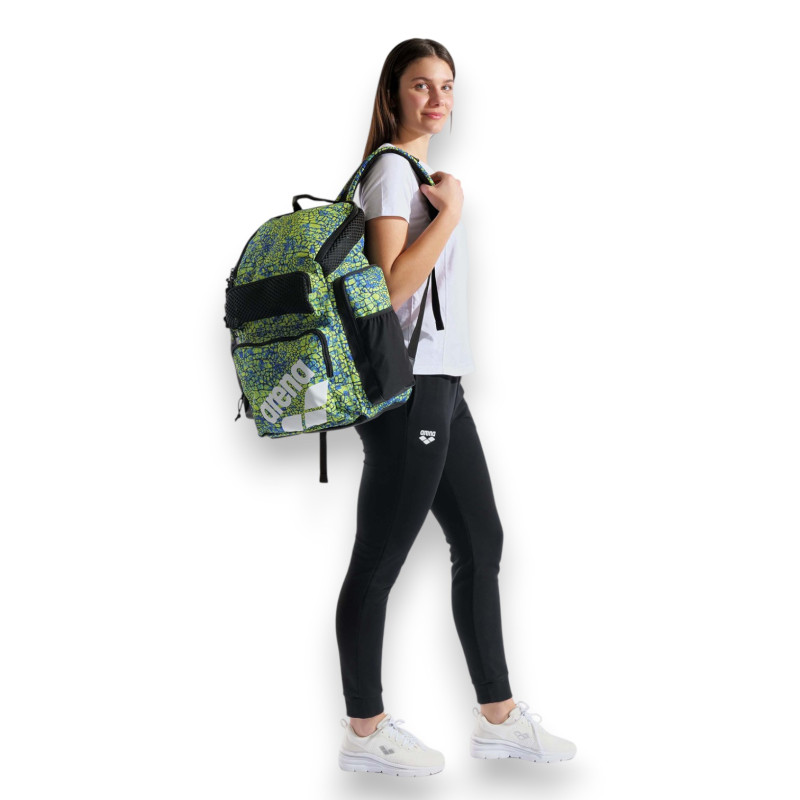 Рюкзак для плавання Arena ONE GO BACKPACK 45L AO (010232-913) 45L зелений зміїна шкіра 