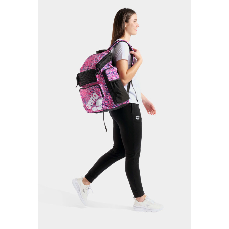 Рюкзак для плавання Arena ONE GO BACKPACK 45L AO (010232-912) 45L рожевий зміїна шкіра 