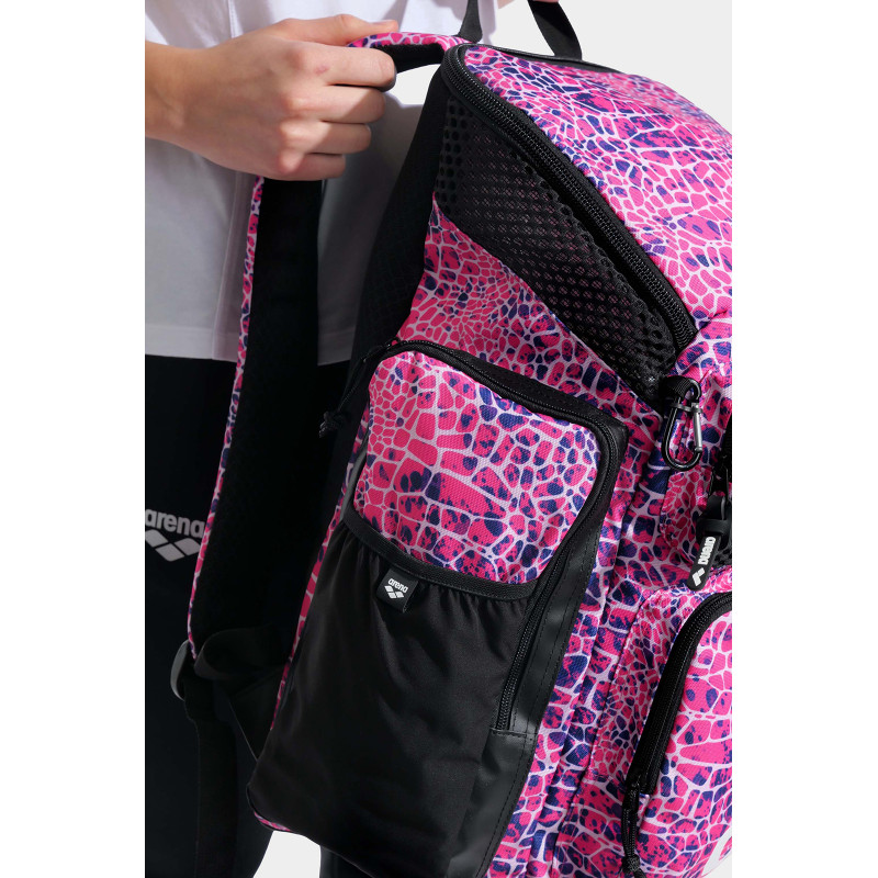 Рюкзак для плавання Arena ONE GO BACKPACK 45L AO (010232-912) 45L рожевий зміїна шкіра 