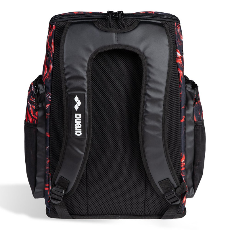 Рюкзак Arena SPIKY III BACKPACK 45 ALLOVER (006272-550) 45L чорний з вогнем