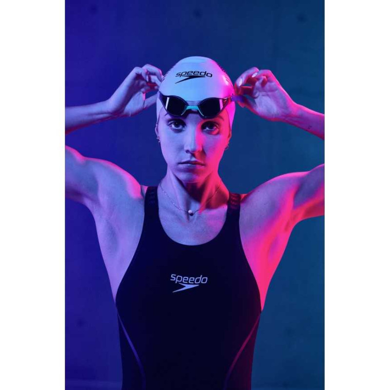 Стартовий гідрак жіночий для плавання Speedo Womens LZR INTENT 2.0 OPBK KSKN AF з відкритою спиною (8-15855H618) чорний розмір 26