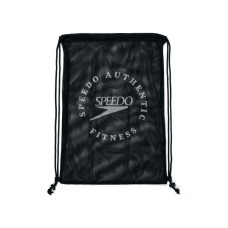 Сумка сітка для плавательного інвентарю Speedo PRINTED MESH BAG (8-1281314628) чорний 35 літрів