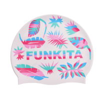 Шапочка для плавання Funkita Lost Leaf Swim Cap (FS997224100) біла