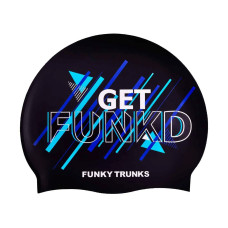 Шапочка для плавання Funky Trunks Silicone Swimming Cap Funkd  (FT997226100) чорна