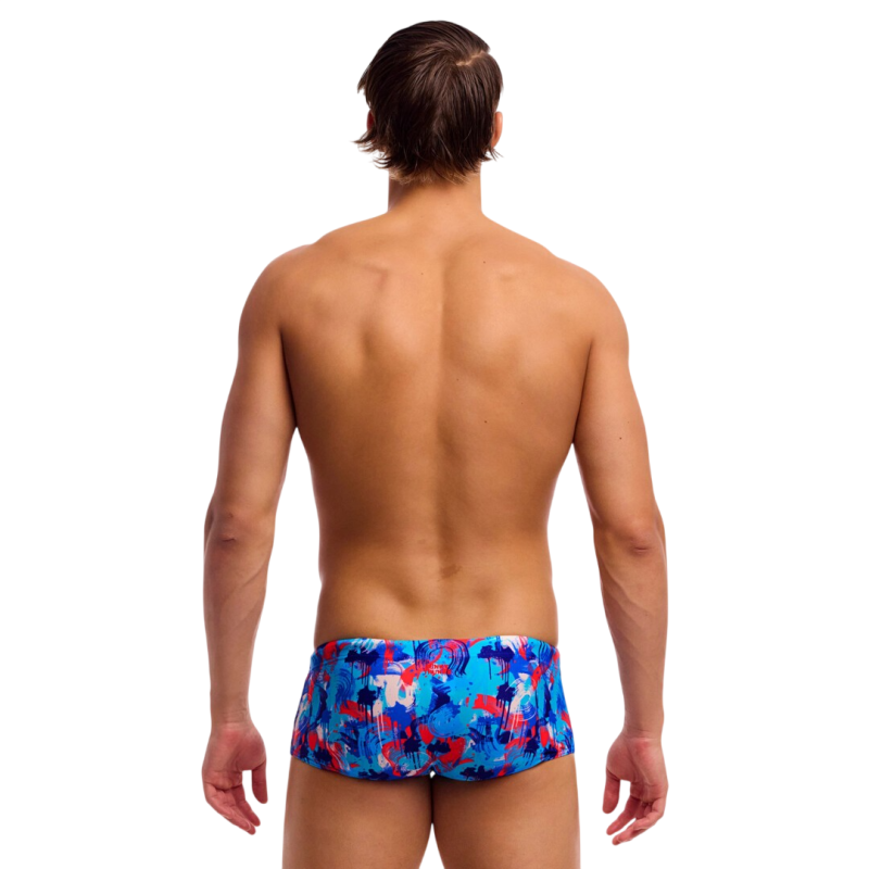 Чоловічі плавки Funky Trunks Men's Sidewinder Trunks Messy Messy Messy (FTS015M72252) розмір 36 сині