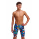 Плавки довгі джамери для плаванння Funky Trunks Boy's Birdie Wordie Training Jammers (FTS003B72248) розмір 24 (8-9 років) з туканами