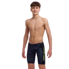Плавки довгі джамери для плаванння Funky Trunks Boy's Chomp Chomp Training Jammers (FTS003B72073) розмір 24 (8-9 років) з хрум-хрум