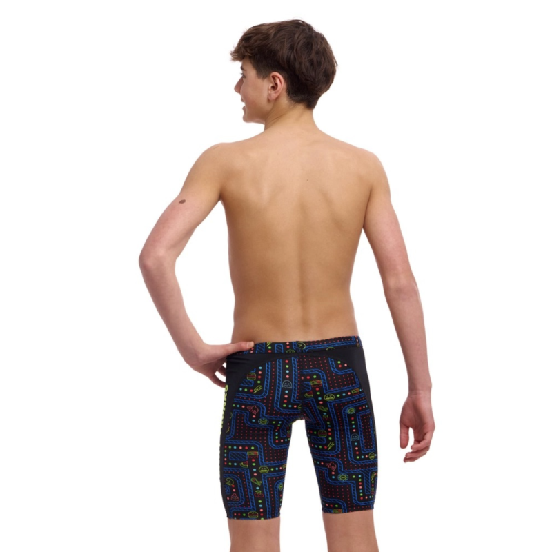 Плавки довгі джамери для плаванння Funky Trunks Boy's Chomp Chomp Training Jammers (FTS003B72073) розмір 26 (10-11 років) з хрум-хрум