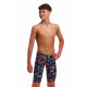 Плавки довгі джамери для плаванння Funky Trunks Boy's Lost Leaf Training Jammers (FTS003B72241) розмір 22 (6-7 років) з загублений лист