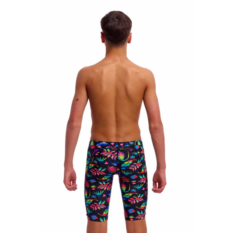 Плавки довгі джамери для плаванння Funky Trunks Boy's Lost Leaf Training Jammers (FTS003B72241) розмір 22 (6-7 років) з загублений лист