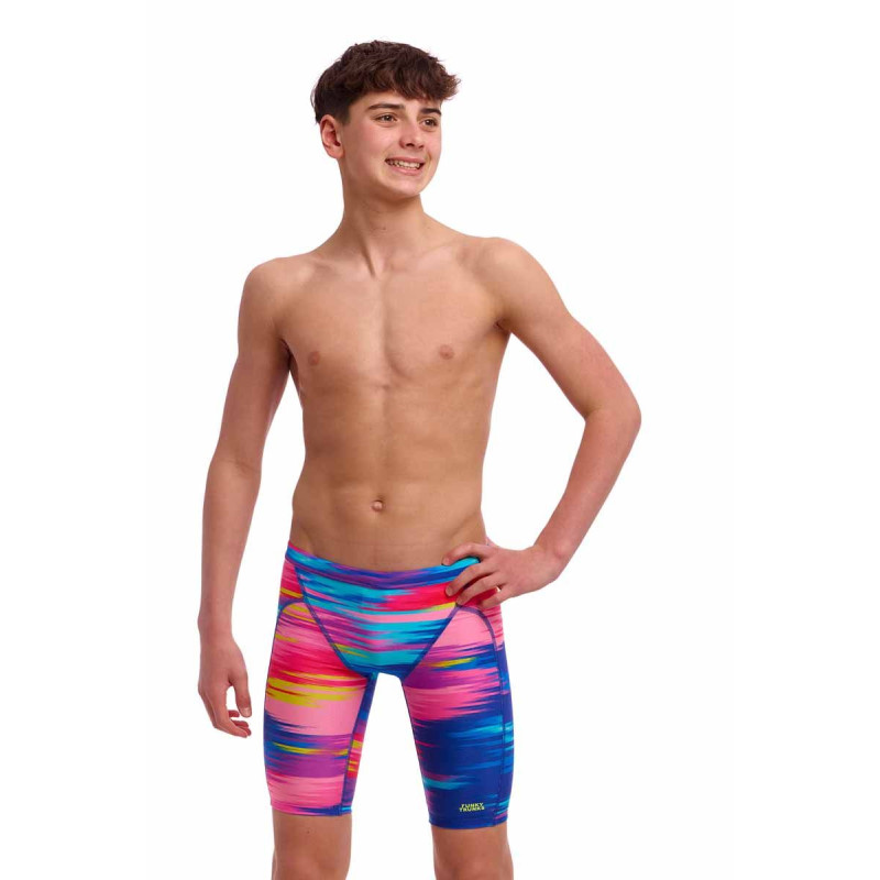 Плавки довгі джамери для плаванння Funky Trunks Boy's Lost Ocean Training Jammers (FTS003B72163) розмір 26 (10-11 років) Загублений океан