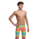 Плавки довгі джамери для плаванння Funky Trunks Boy's Melting Mayhem Training Jammers (FTS003B72154) розмір 28 (12-13 років) Танучий хаос