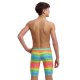 Плавки довгі джамери для плаванння Funky Trunks Boy's Melting Mayhem Training Jammers (FTS003B72154) розмір 28 (12-13 років) Танучий хаос