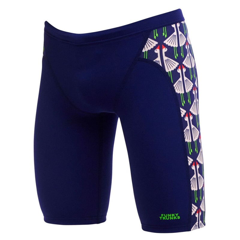 Плавки довгі джамери для плаванння Funky Trunks Boy's Sitting Duck Training Jammers (FTS003B72174) розмір 26 (10-11 років) каченя