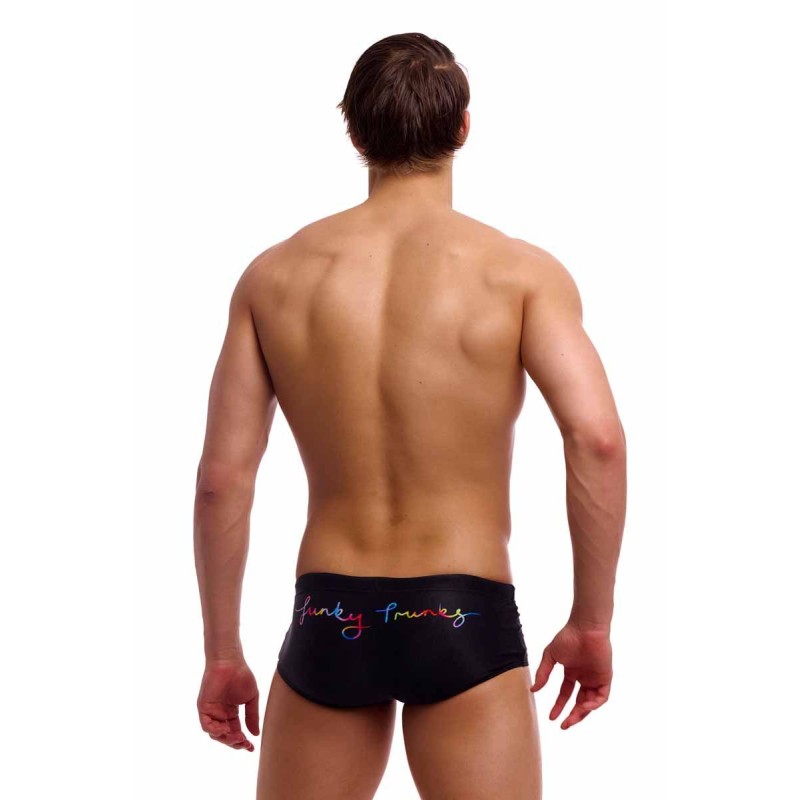 Чоловічі плавки Funky Trunks Men's Sidewinder Trunks Pride Alive (FTS015M72161) розмір 30 чорні