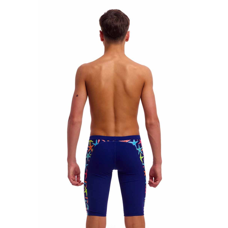Дитячі плавки довгі джамери для плаванння Funky Trunks Boy's Starry Night Training Jammers (FTS003B72218) розмір 22 (6-7 років) зірочки 