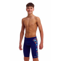 Дитячі плавки довгі джамери для плаванння Funky Trunks Boy's Starry Night Training Jammers (FTS003B72218) розмір 22 (6-7 років) зірочки 