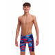Дитячі плавки довгі джамери для плаванння Funky Trunks Boy's Wave CrazeTraining Jammers (FTS003B72172) розмір 24 (8-9 років) сині 