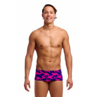 Чоловічі плавки Funky Trunks Men's Classic Trunks Pinky Palms (FTS001M72228) розмір 34 (M) з пальмами