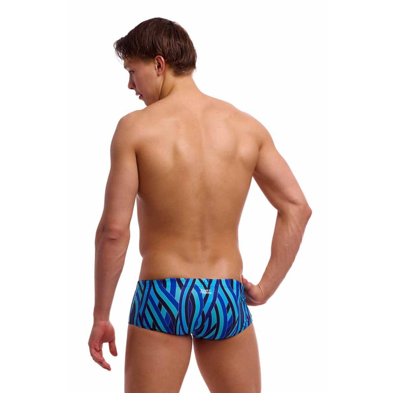 Чоловічі плавки Funky Trunks Men's Sidewinder Trunks Snork City (FTS015M72180) розмір 30 сині