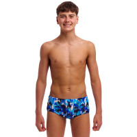 Дитячі плавки Funky Trunks Boy's Sidewinder Trunks You Messer (FTS015B72254) розмір 28 (12-13 років) блакитні