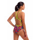 Дитячий купальник Funkita Girl's Single Strap One Piece Swan City (FKS030G72231) з лебедями розмір 8 (8-9 років) 
