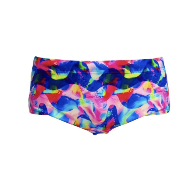 Дитячі плавки Funky Trunks Boy's Sidewinder Trunks Wet Wave (FTS015B72221) розмір 24 (8-9 років) блакитні