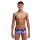 Дитячі плавки Funky Trunks Boy's Sidewinder Trunks Wet Wave (FTS015B72221) розмір 24 (8-9 років) блакитні