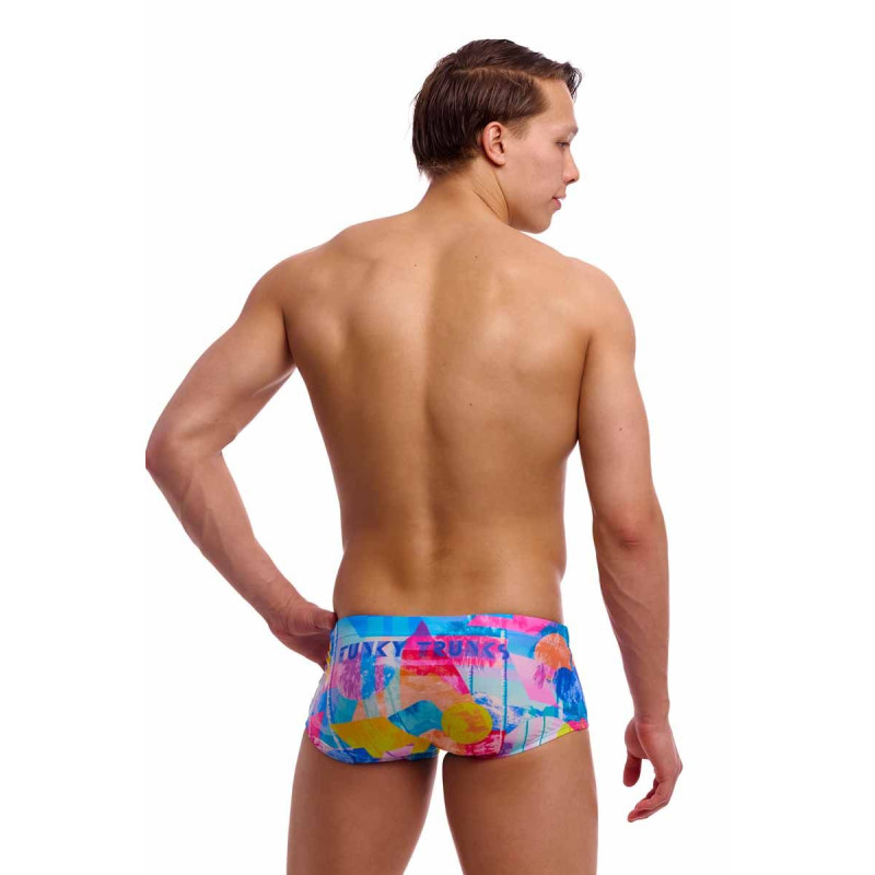 Чоловічі плавки Funky Trunks Men's Classic Trunks Pixel Paradise (FTS001M72177) розмір 30 (XS) сині 