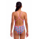Дитячий купальник Funkita Girl's Single Strap One Piece Hummy Bunny (FKS030G72224) з колібрі розмір 10 (10-11 років) 