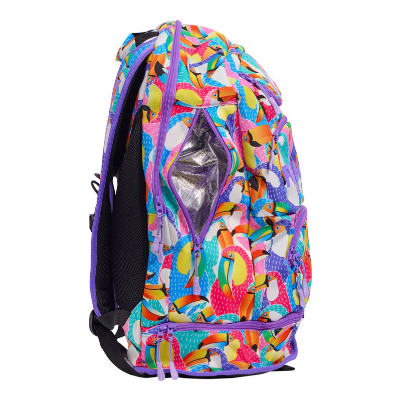 Рюкзак для плавання Funkita Elite Squad Backpack Tou By Tou (FKG003N72148) 36 літрів з туканами  
