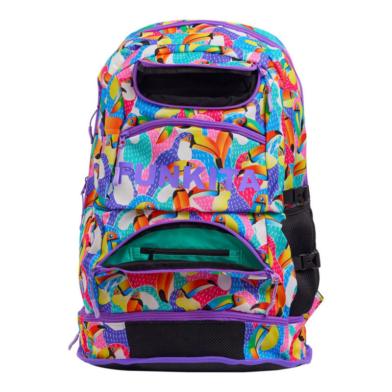 Рюкзак для плавання Funkita Elite Squad Backpack Tou By Tou (FKG003N72148) 36 літрів з туканами  