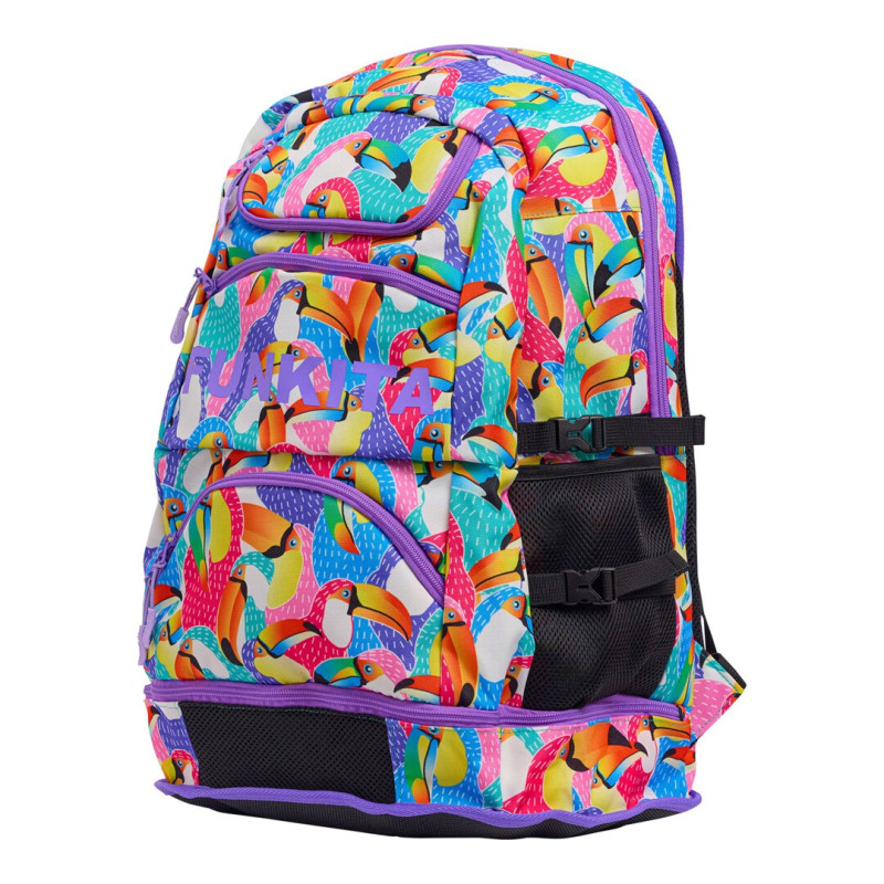Рюкзак для плавання Funkita Elite Squad Backpack Tou By Tou (FKG003N72148) 36 літрів з туканами  