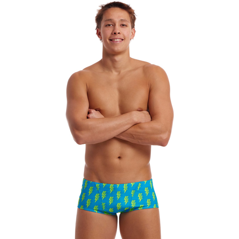 Чоловічі плавки Funky Trunks Men's Classic Trunks Bolted (FTS001M72086) розмір 30 (XS) молнія
