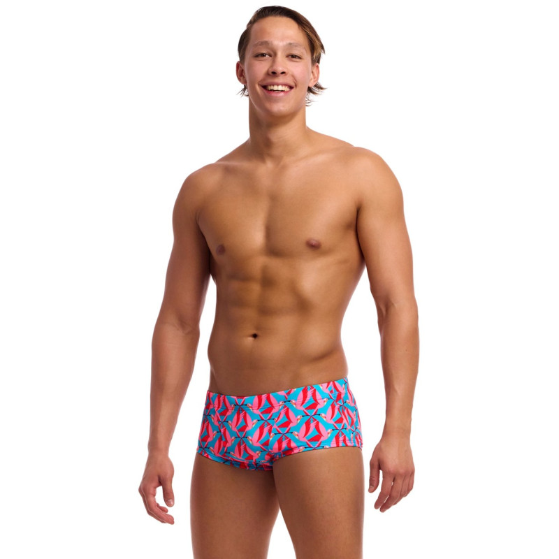 Чоловічі плавки Funky Trunks Men's Classic Trunks Hummy Bunny (FTS001M72224) розмір 36 (L) блакитні