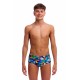 Дитячі плавки Funky Trunks Boy's Sidewinder Trunks Birdie Wordie (FTS015B72248) розмір 24 (8-9 років) з туканами 